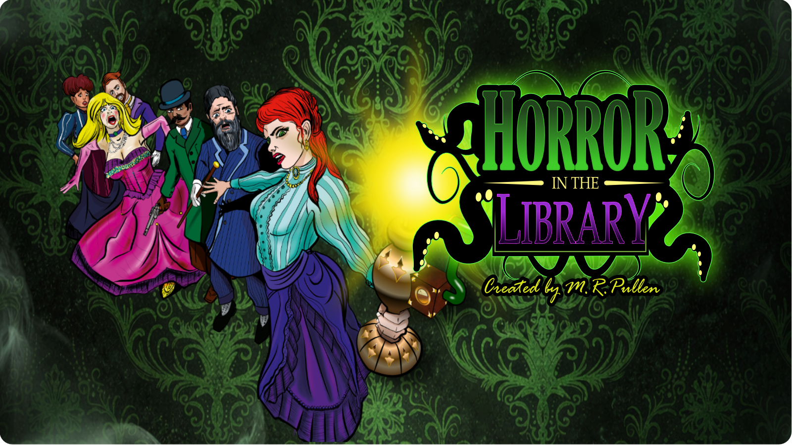 Horror in the Library Board Game